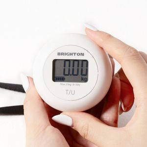 자가충전 배터리프리 여행용캐리어 전자 휴대용 손 저울 수화물 가방무게 측정 미니 경량 BTL1800