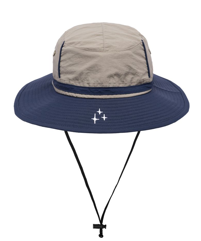NEB string bucket hat (navy)