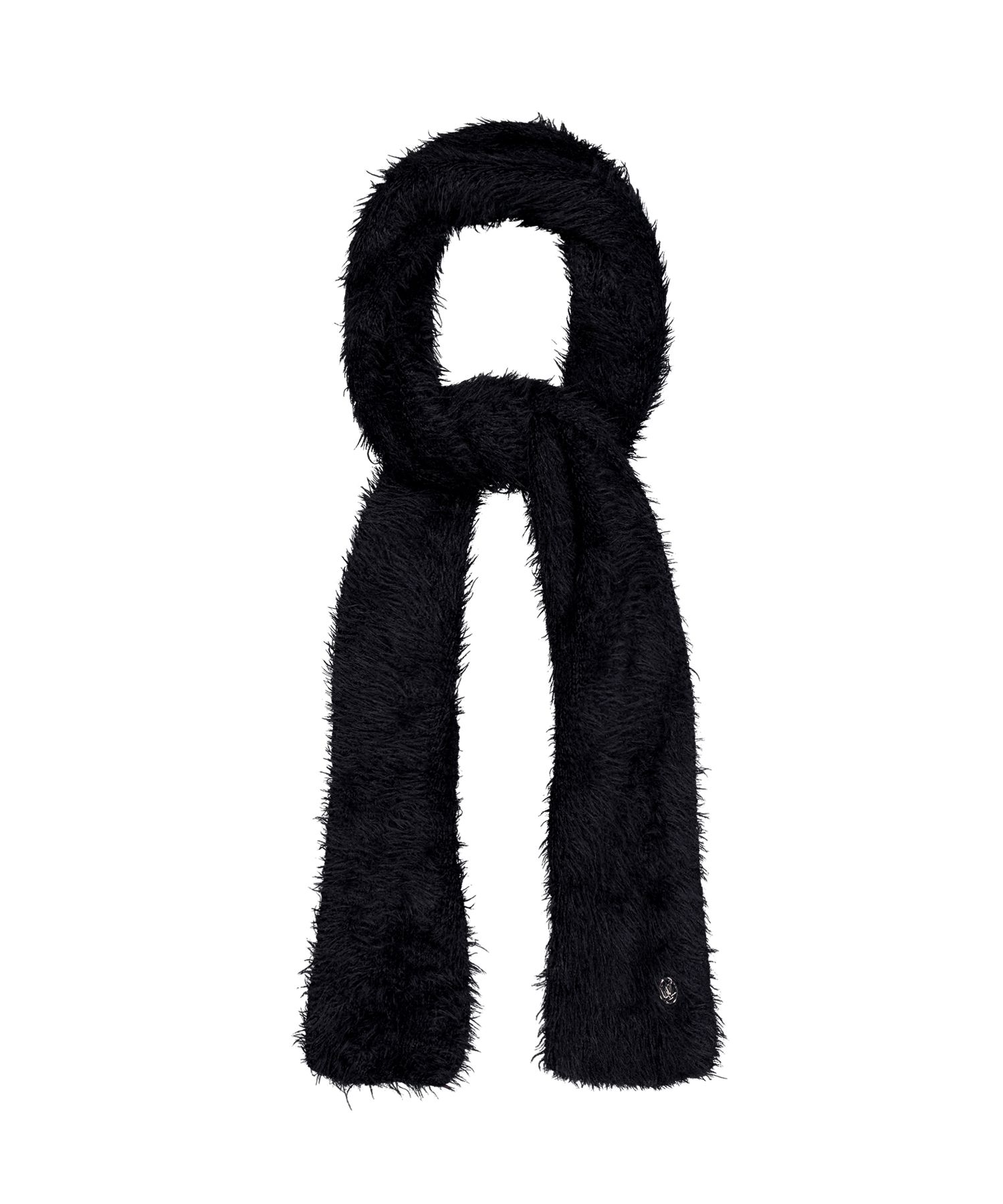 マフラー・ストール WOOALONG Fuzzy muffler DARK PURPLE WL244KMF01WDPP MUSINSA | WOOALONG Fuzzy muffler - BLACK