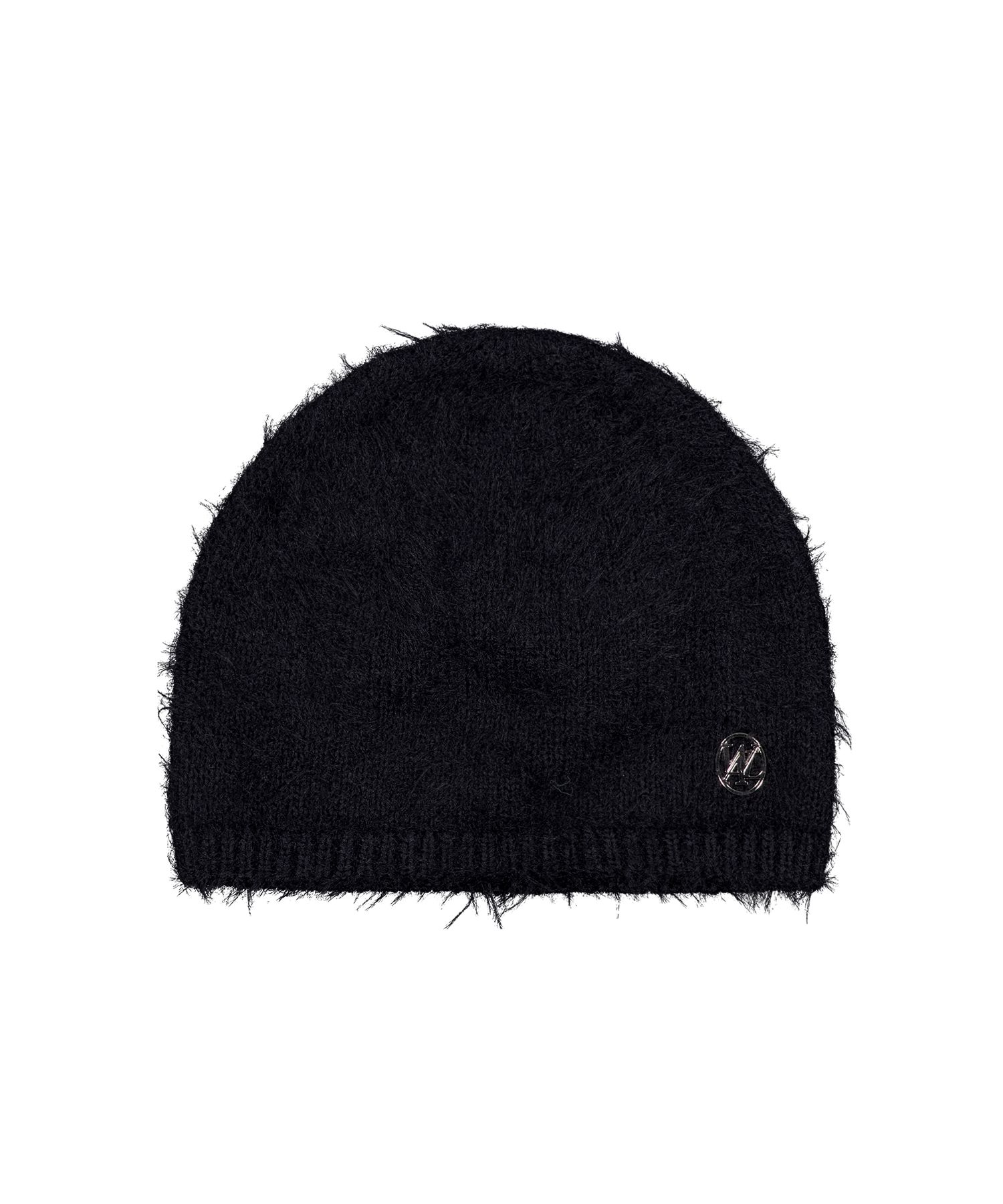 ハット WOOALONG Fuzzy beanie BLACK WL244KHA01WBLK MUSINSA | WOOALONG Fuzzy beanie - BLACK