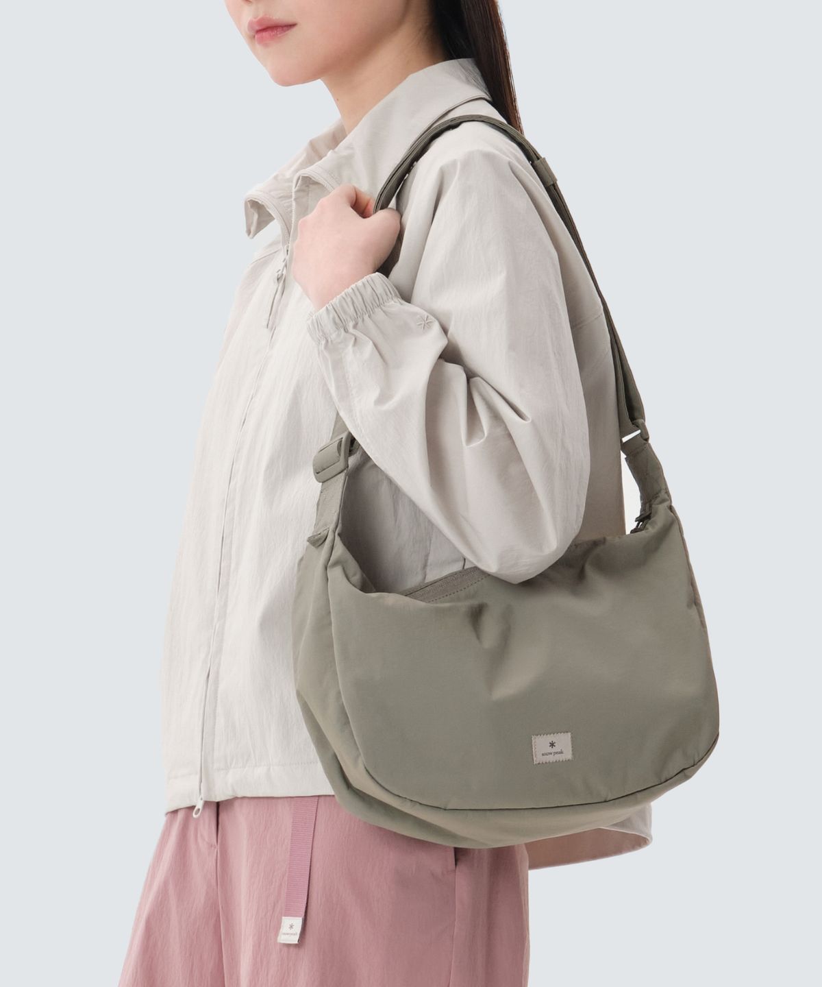 스노우피크 어패럴(SNOWPEAK APPAREL) 소프트윌 호보백 (S25ZWFCB24) Olive