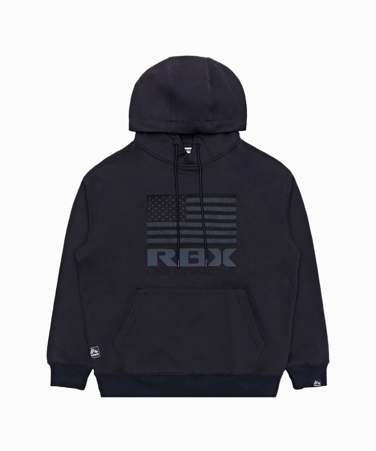 알비엑스(RBX) USA자수 후드 네이비