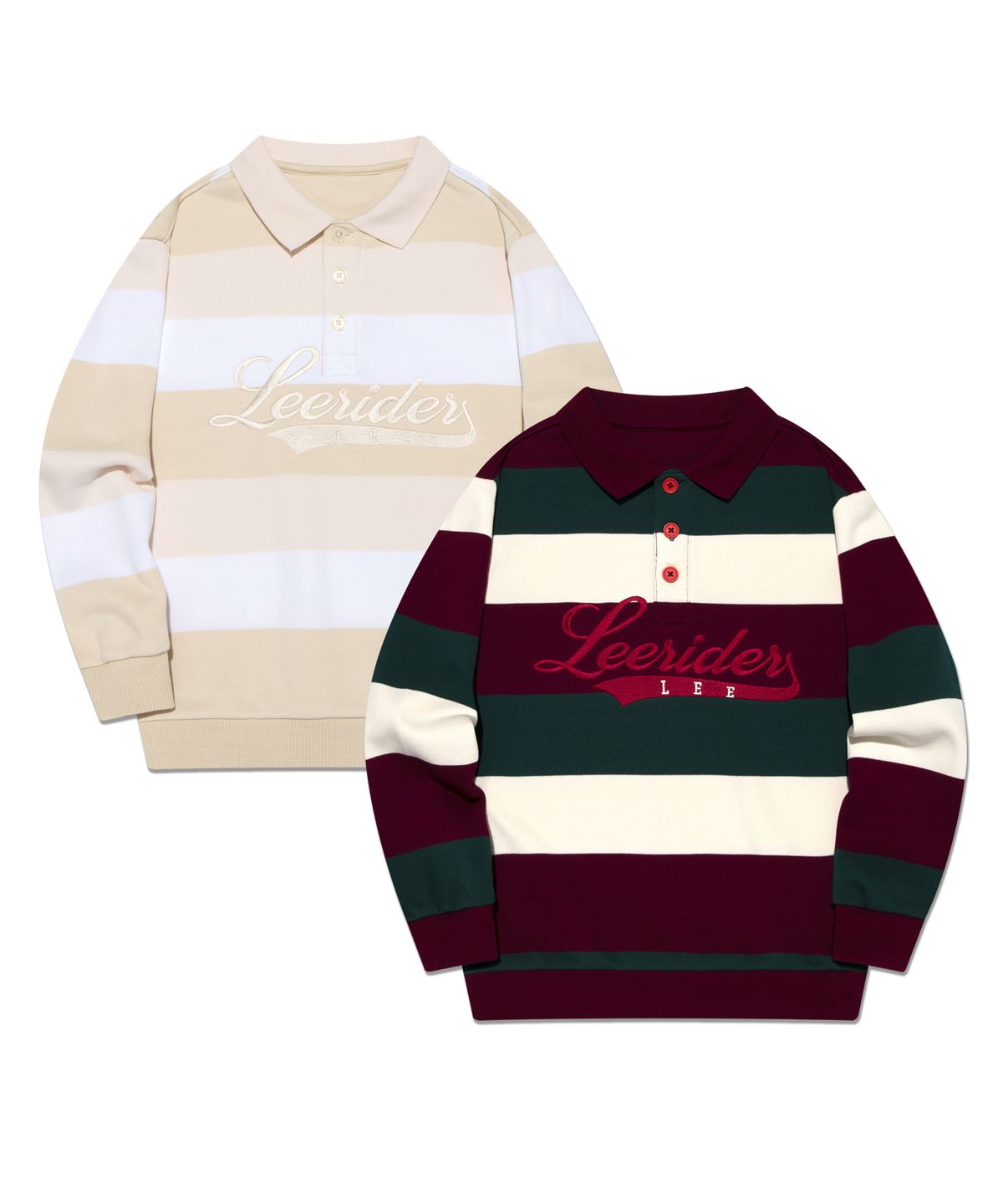 리 키즈(LEE KIDS) 스트라이프 레귤러핏 스웨트셔츠 - 2color LK2403CR40