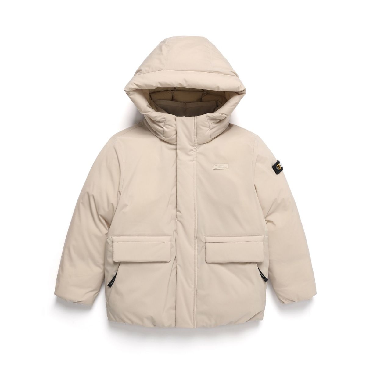 내셔널지오그래픽 키즈(NATIONAL GEOGRAPHIC KIDS) K244UDW950 피레네 구스 다운 점퍼 LBEIGE