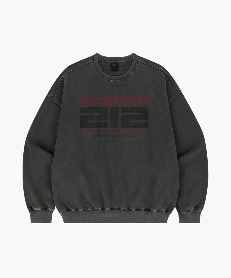 더매스 212 피그먼트 스웨트 셔츠 (Pigment Charcoal)