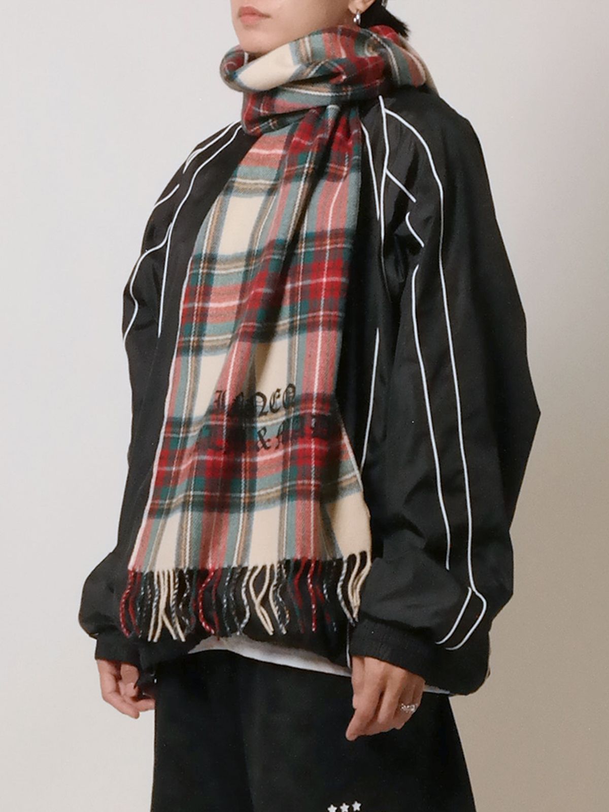 이네크(INNEQ) C&M muffler Check white
