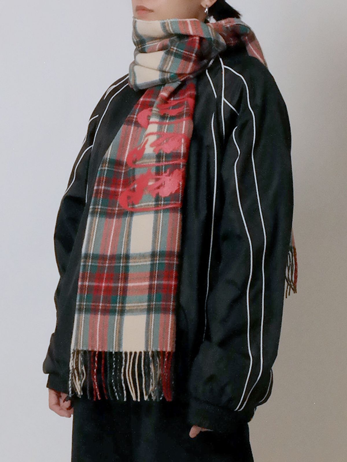 이네크(INNEQ) Eye muffler Check white