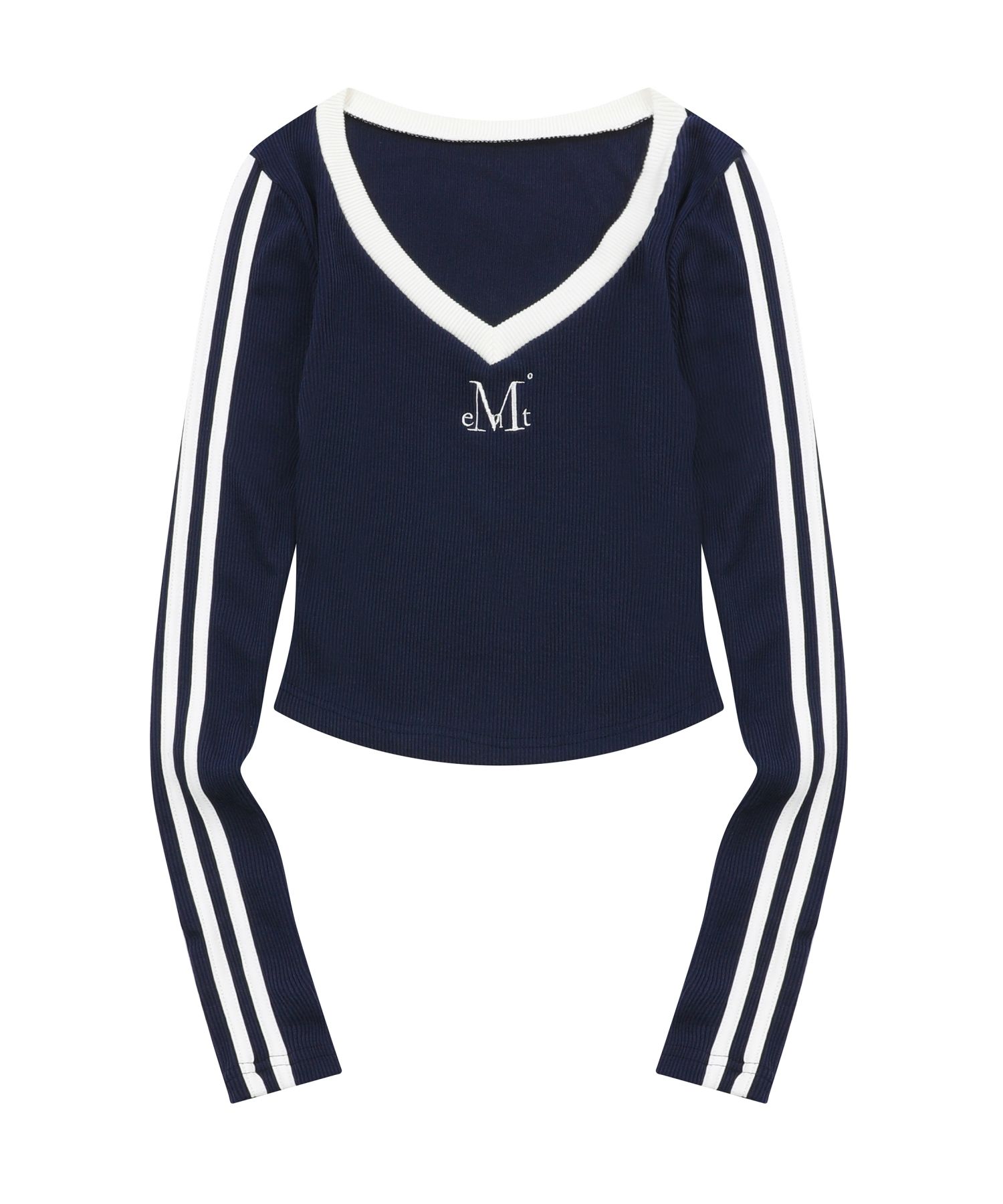 ◆MUCENT◆ Binding Track Line V-Neck Golf Tee 3 Colors P0000 MUSINSA | MUCENT Binding Track Line V-Neck Golf Tee (3 Colors)