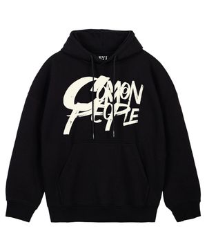 커몬 피플 후드 블랙