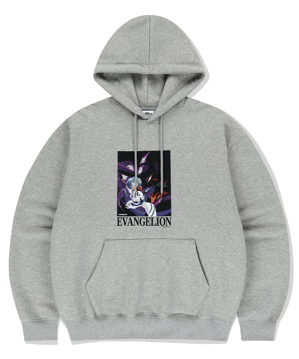마하그리드(MAHAGRID) EVANGELION HOODIE GREY(MG2EFMM405B)