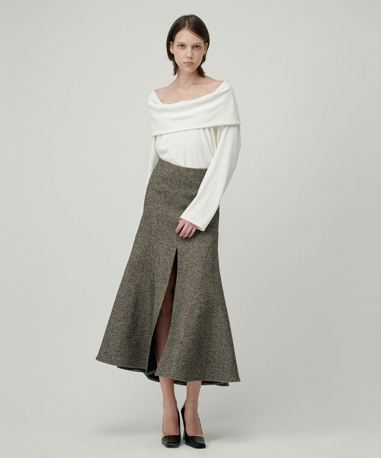 Aveline Skirt _ Dark Grey