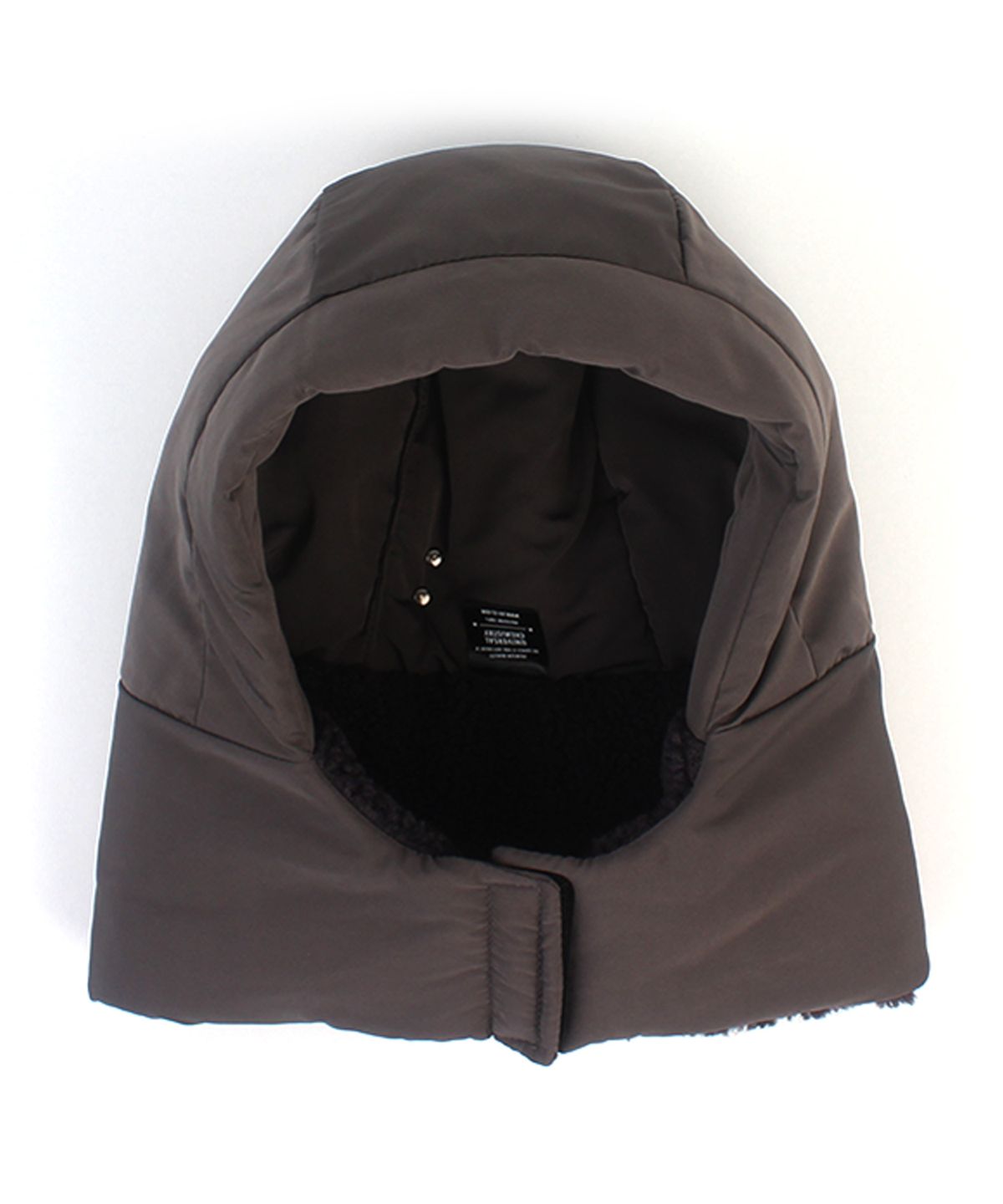 유니버셜 케미스트리(UNIVERSAL CHEMISTRY) Velcro Padding Gray Balaclava 패딩모자