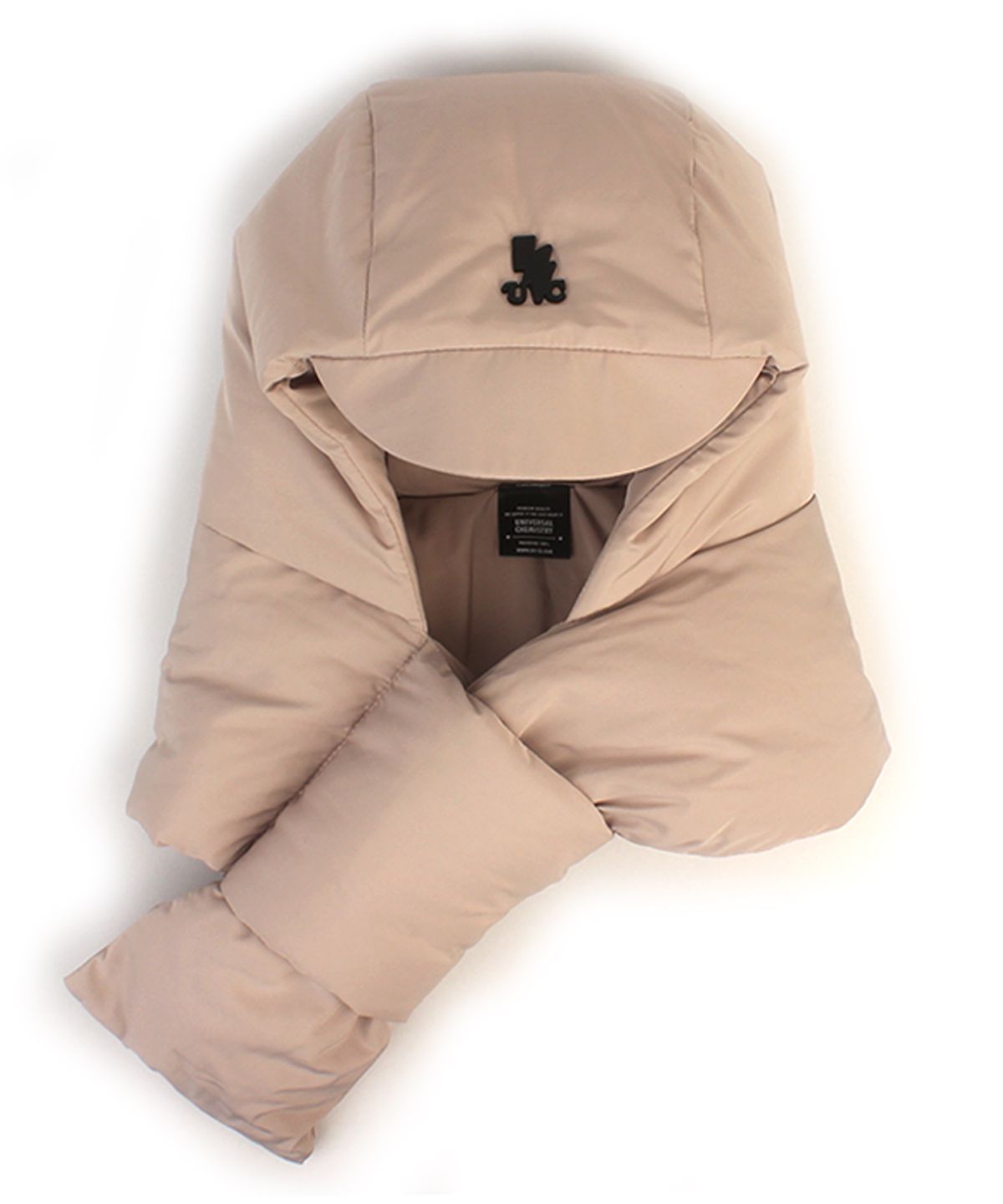 유니버셜 케미스트리(UNIVERSAL CHEMISTRY) Thunder Muffler Padding Beige Balaclava 패딩모자