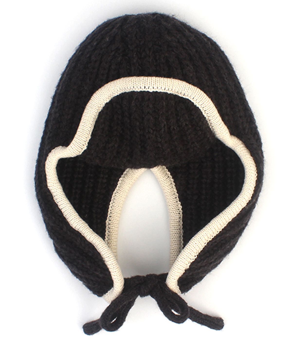 유니버셜 케미스트리(UNIVERSAL CHEMISTRY) Edge Knit Gray Aviator Hat 니트모자