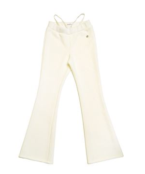 스완 레이크 슬림 핏 팬츠_크림