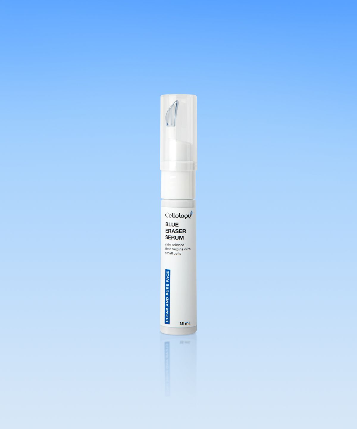 셀올로지(CELLOLOGY) 블루 이레이저 세럼 리필 15ml / 여드름성 피부 즉각 진정