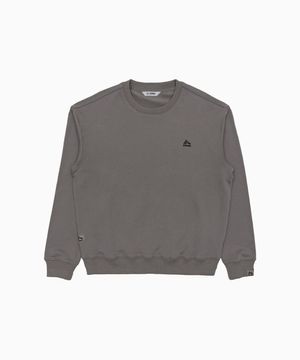 베이직로고 스웻셔츠 그레이