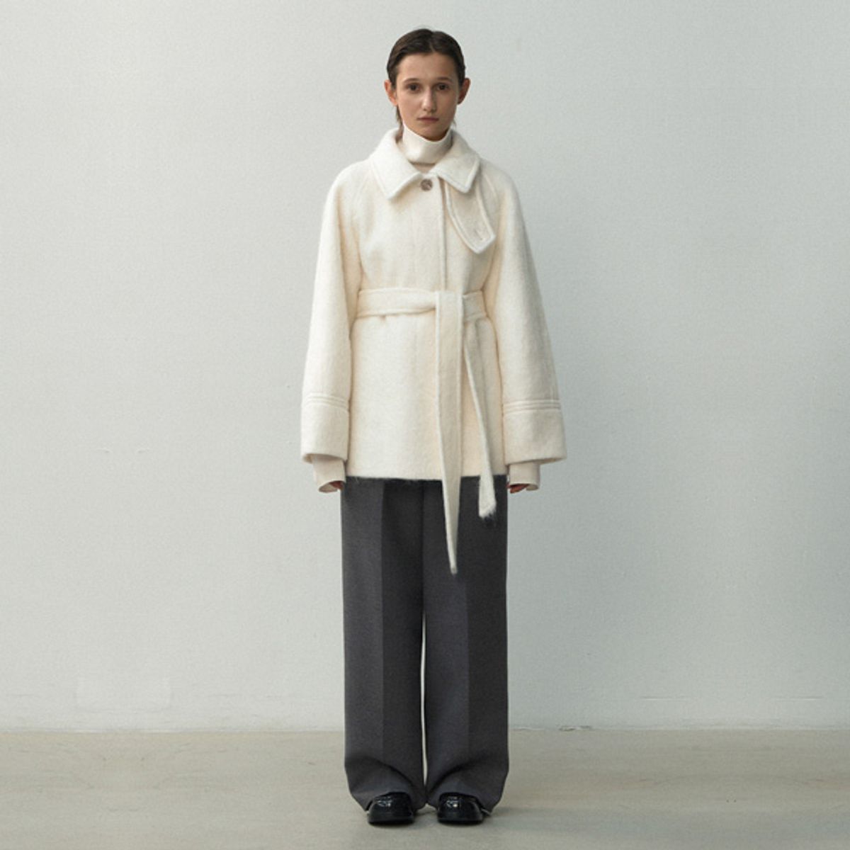 아틀리에 나인(ATELIER NAIN) ESSENTIAL TUCK WINTER PANTS(PT-5605)