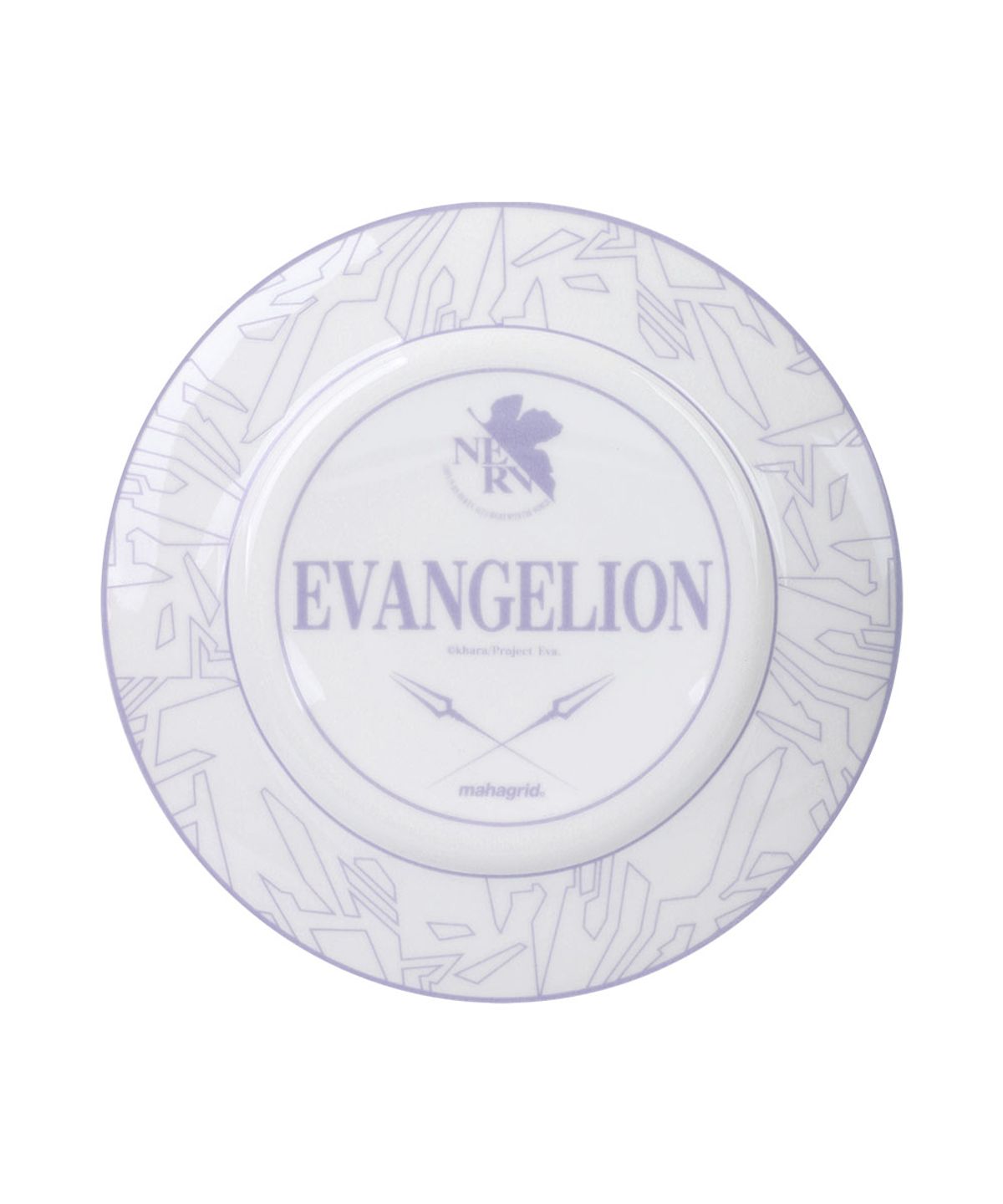 마하그리드(MAHAGRID) EVANGELION CERAMIC PLATE WHITE(MG2EFMAB79B)