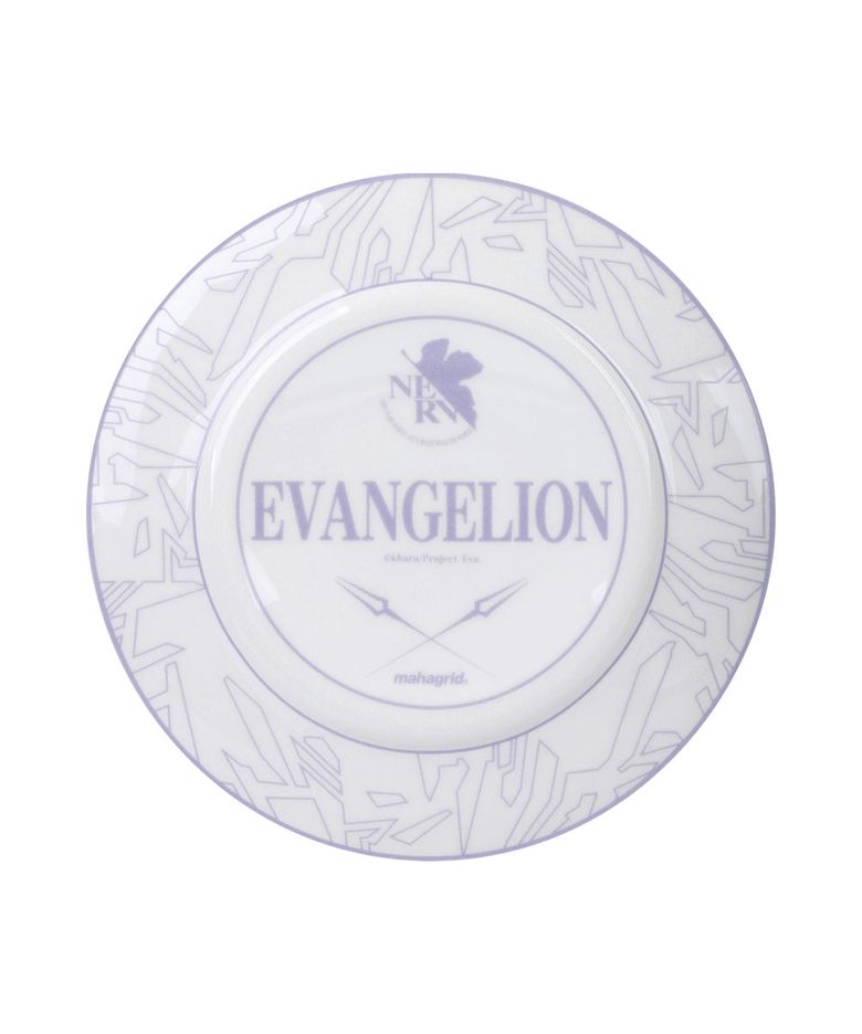 EVANGELION CERAMIC PLATE WHITE(MG2EFMAB79B)
