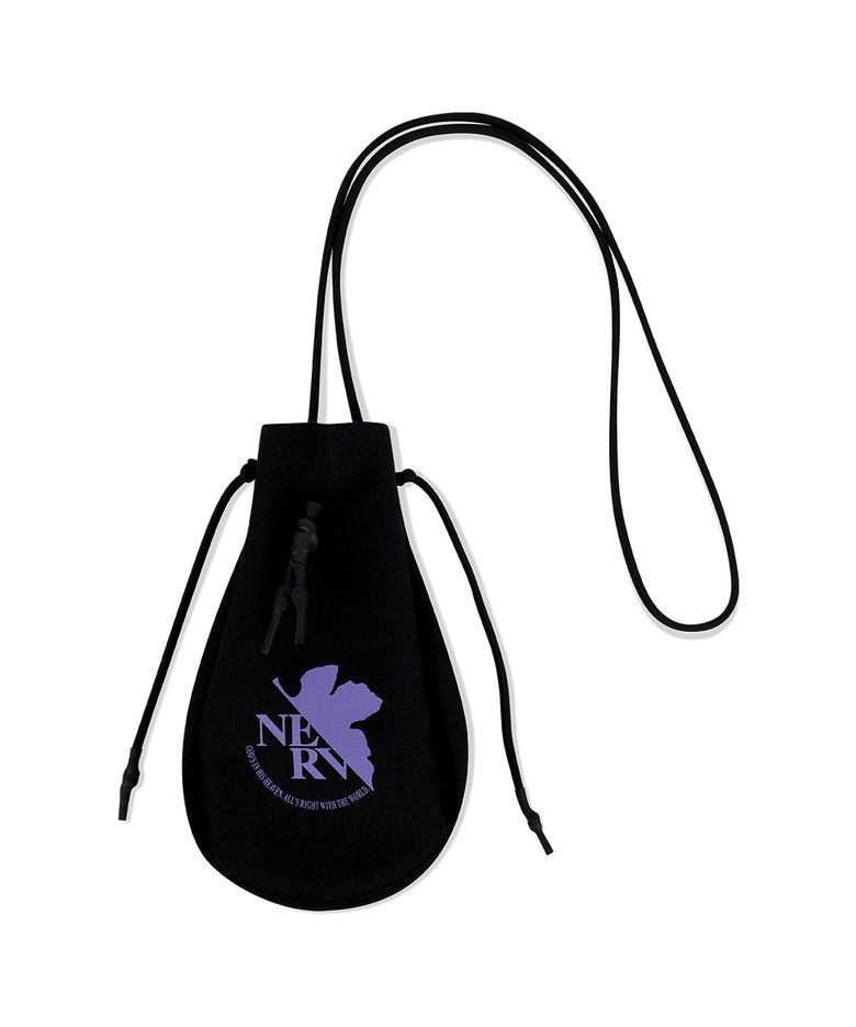 NERV DRAWSTRING BAG BLACK(MG2EFMAB40B)