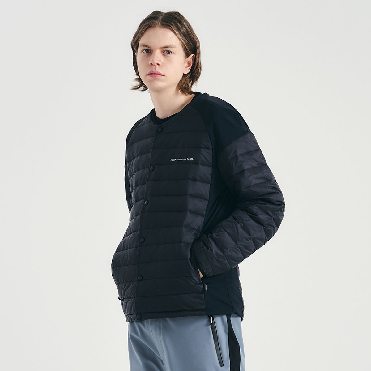롬프(ROMP) TV DOWN JACKET (BLACK)
