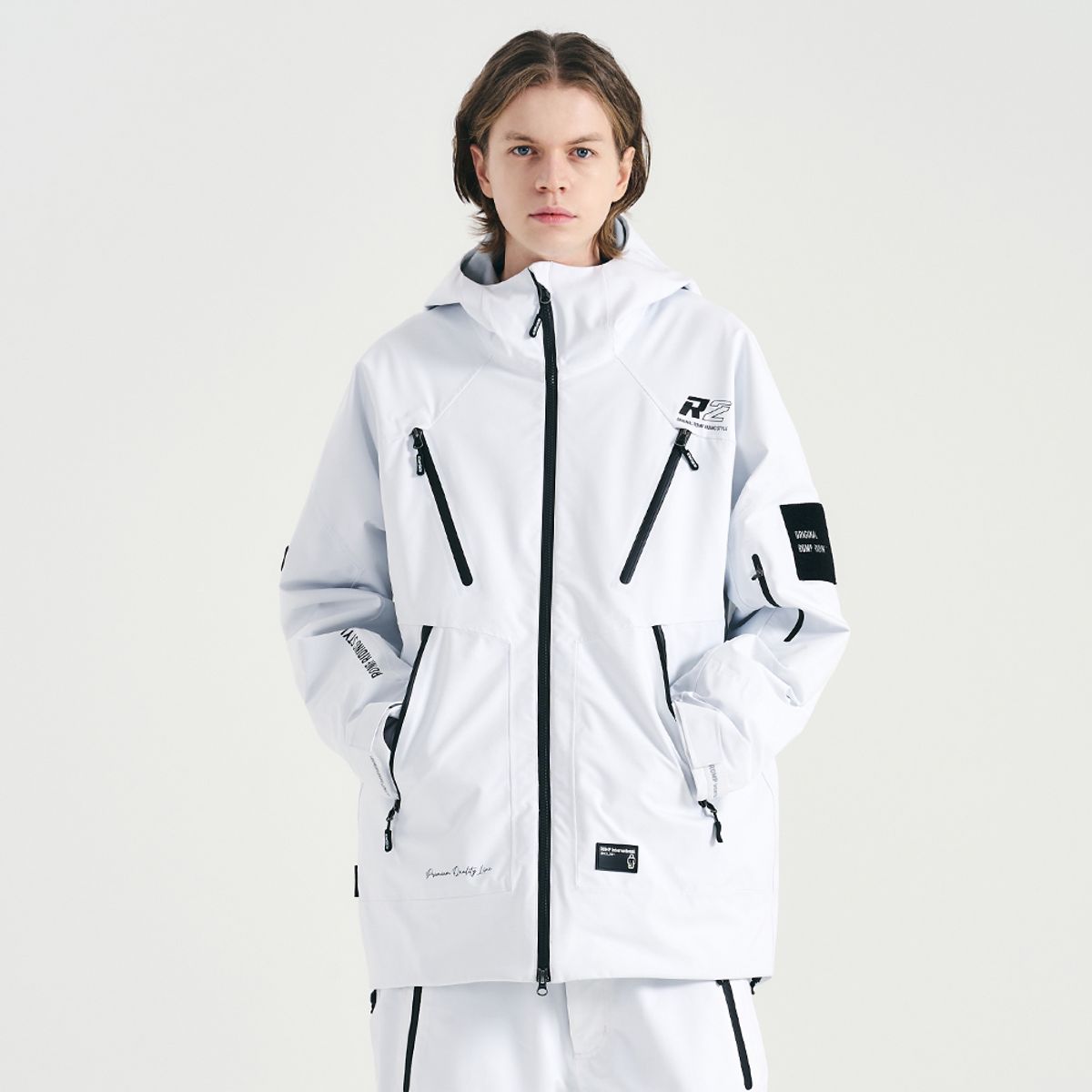 롬프(ROMP) TV R2 HARD JACKET (WHITE)
