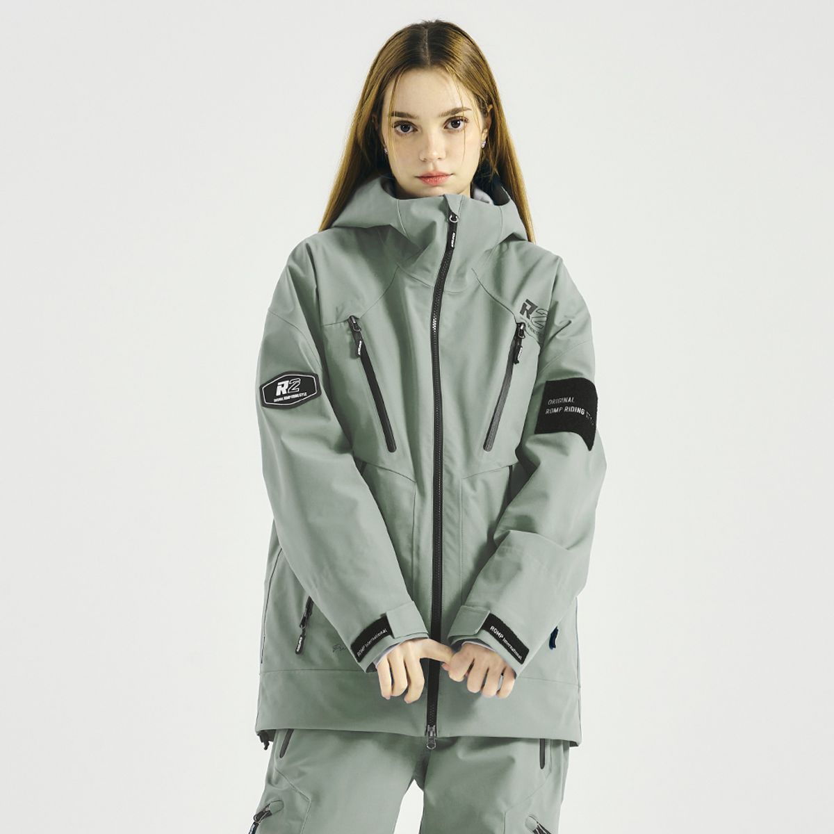 롬프(ROMP) TV R2 HARD JACKET (OLIVE)