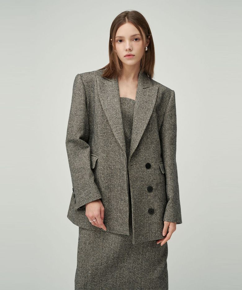 Ines Jacket _ Dark Grey