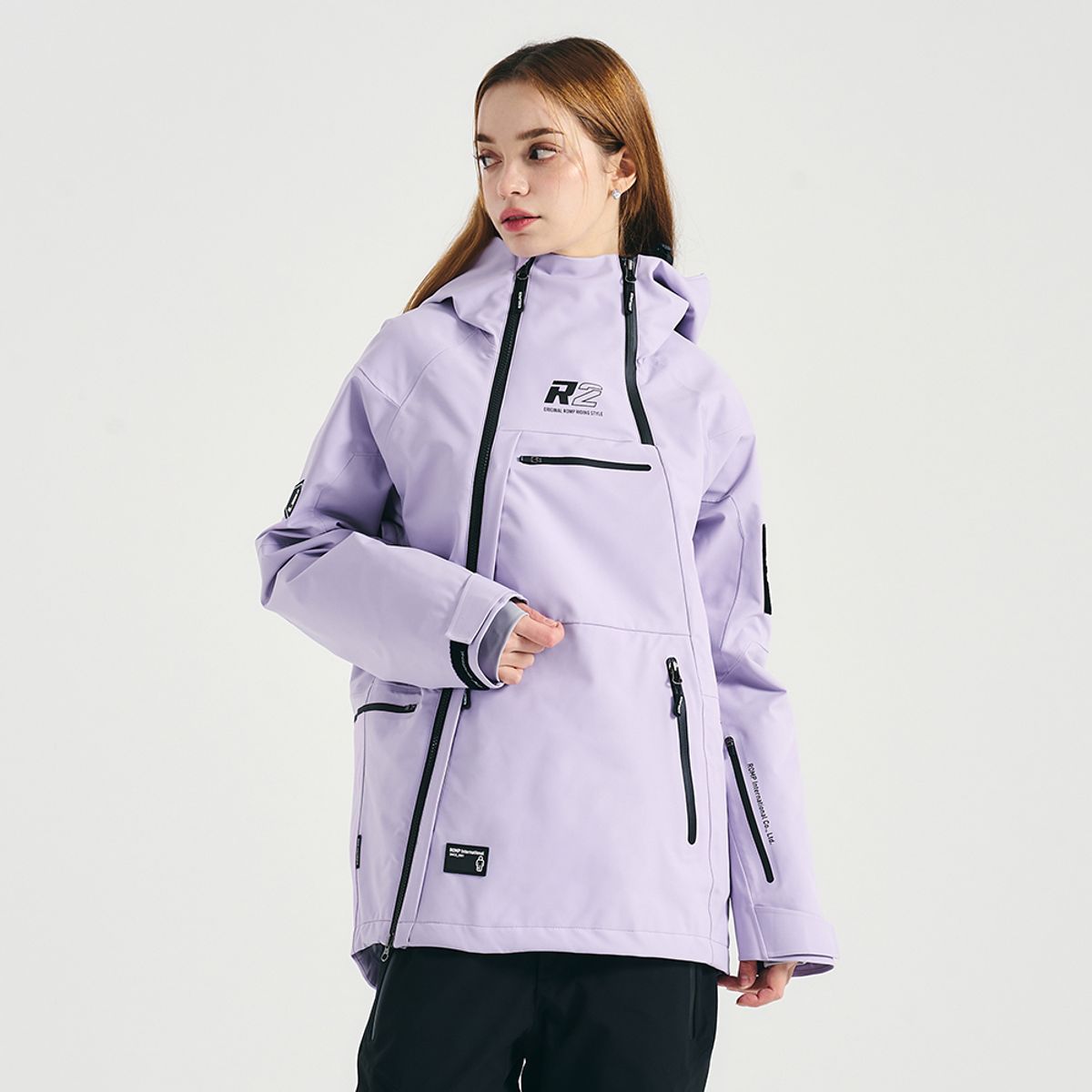 롬프(ROMP) TV R2 SIDE JACKET (LAVENDER)