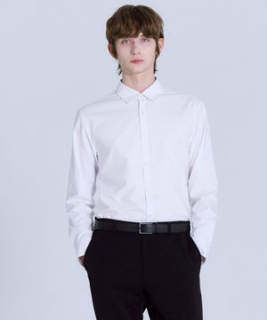 링클프리 레귤러핏 긴팔셔츠 화이트 LYWS0103