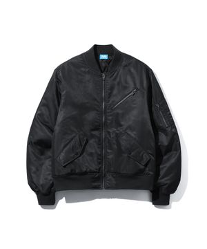 패딩 항공 점퍼[BLACK](UABUJ2A)