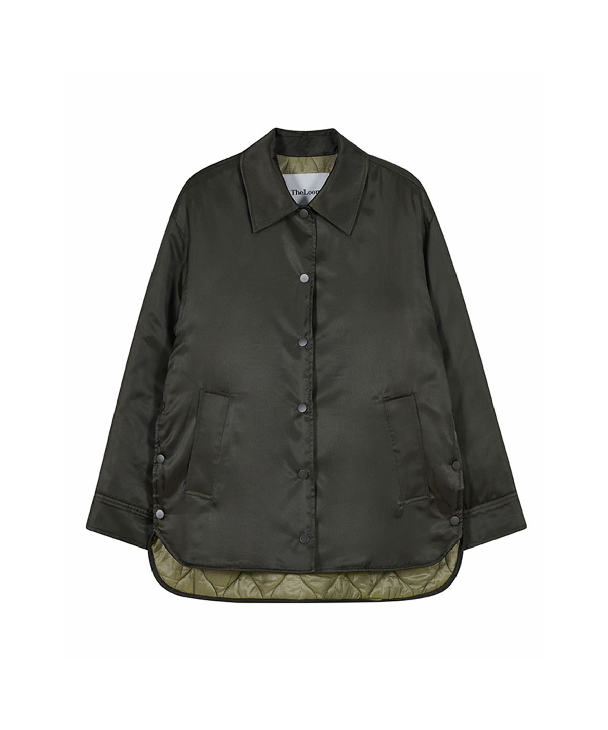 더룸(THELOOM) PADDED SHIRT COAT_KHAKI