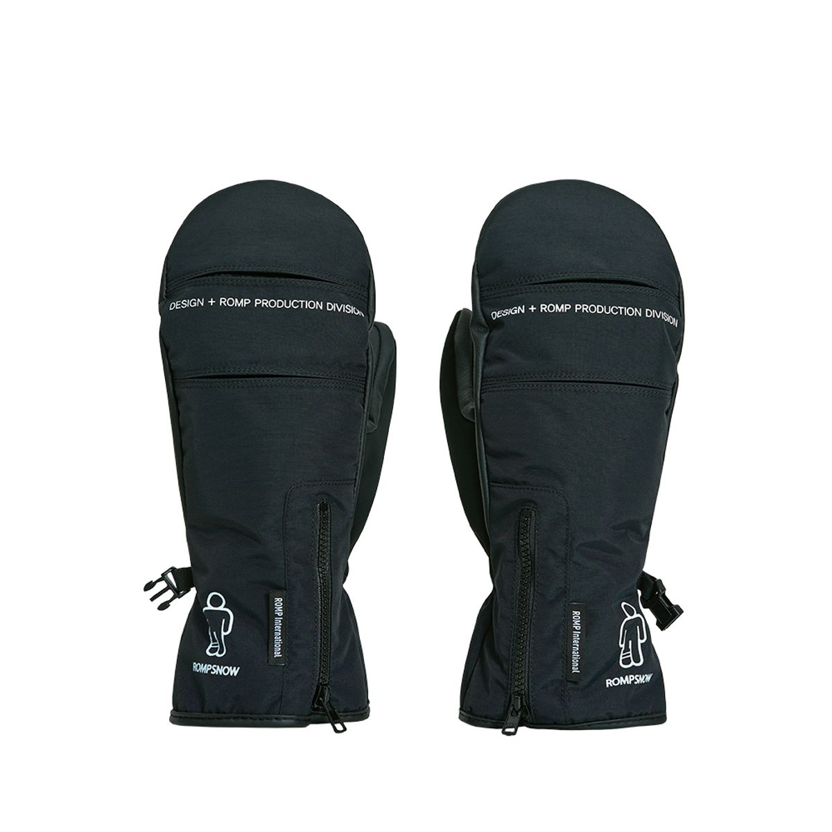 롬프(ROMP) TV ZIPPER GLOVES (BLACK)