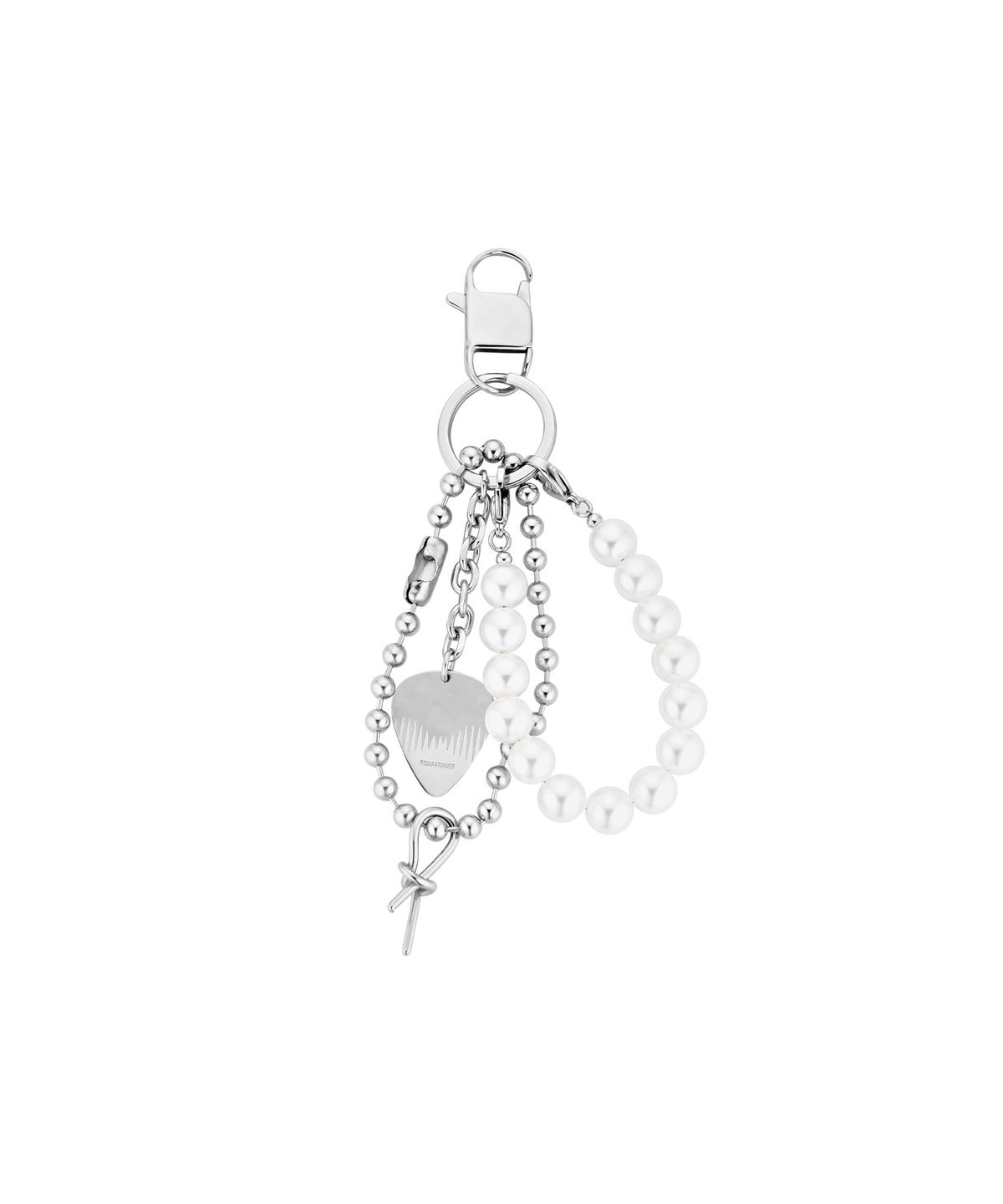 로맨티누어(ROMANTINUER) SN.198 Beaded Ball Chain Keyring