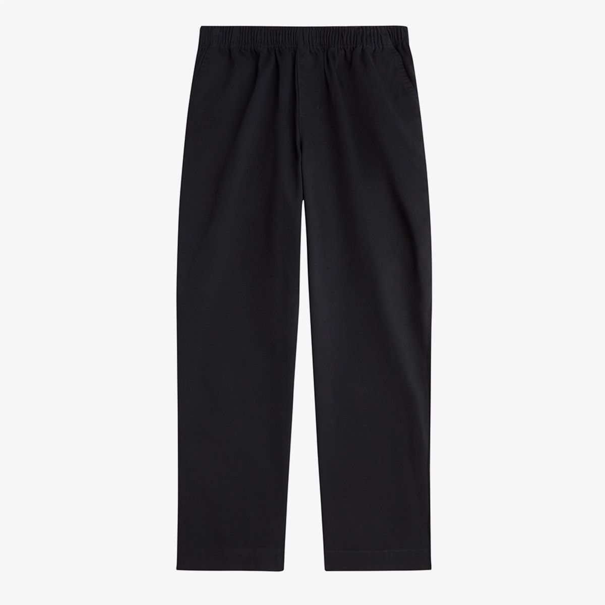 프레드페리(FRED PERRY) [Sharp] 트윌 드로우스트링 트라우저 - 블랙 AFPM2417181-102