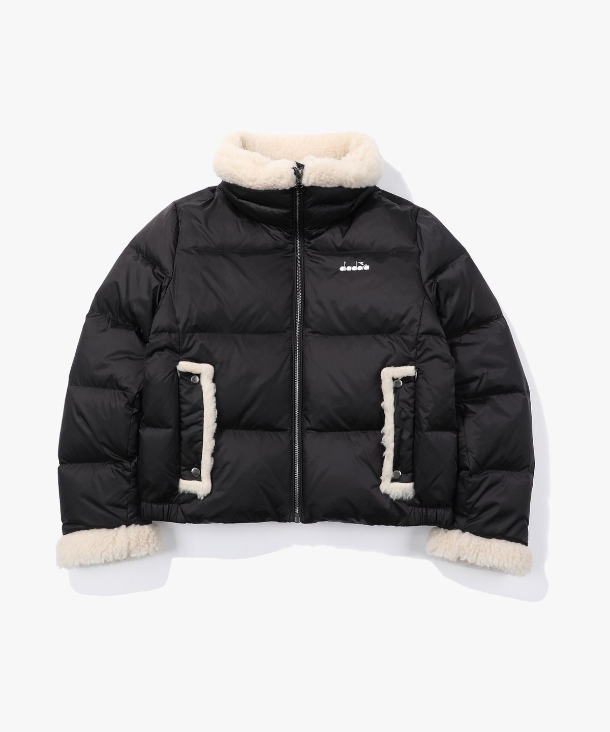 디아도라(diadora) 트렌토 하이브리드 덕다운 자켓 우먼 BLACK