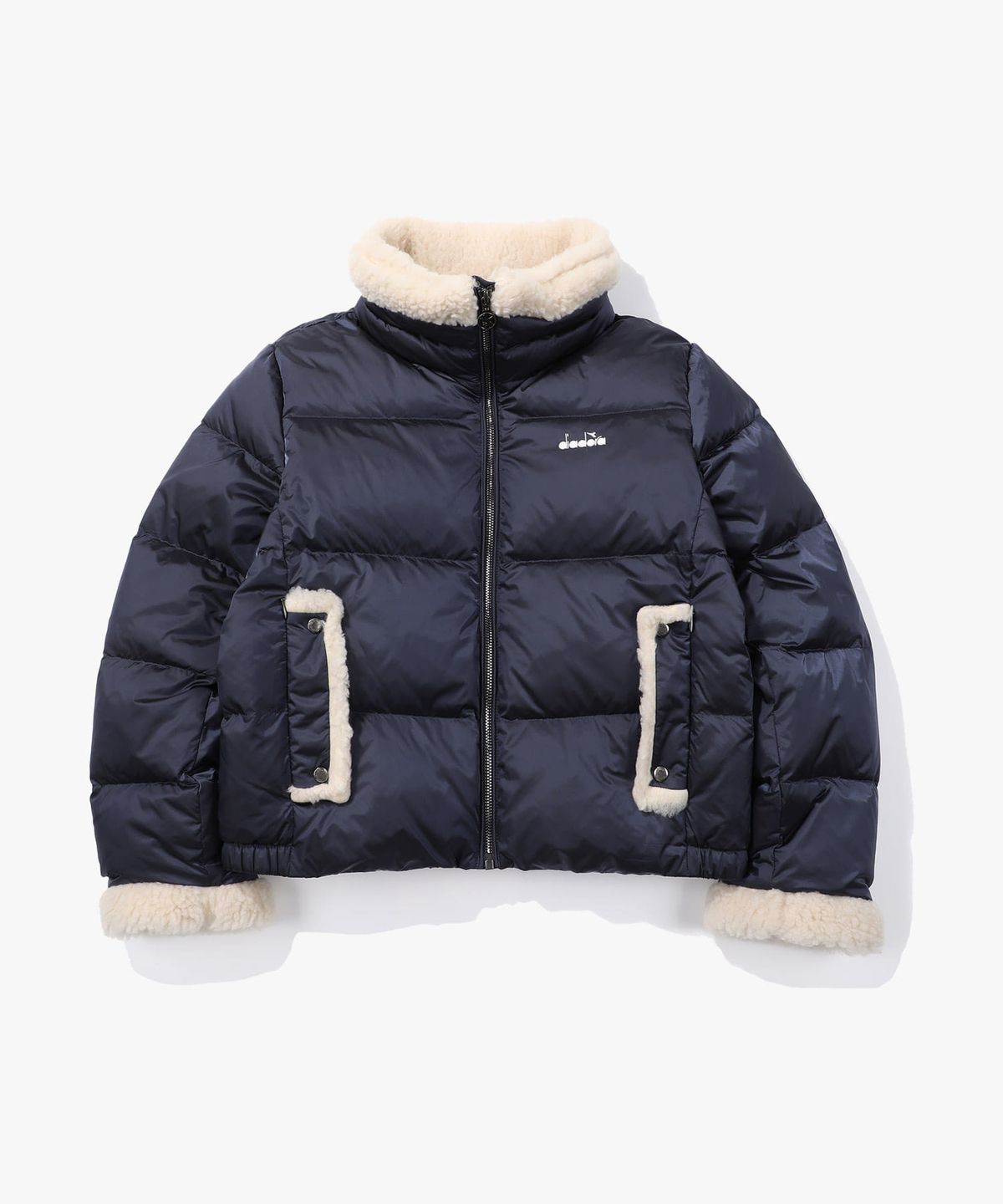 디아도라(diadora) 트렌토 하이브리드 덕다운 자켓 우먼 NAVY