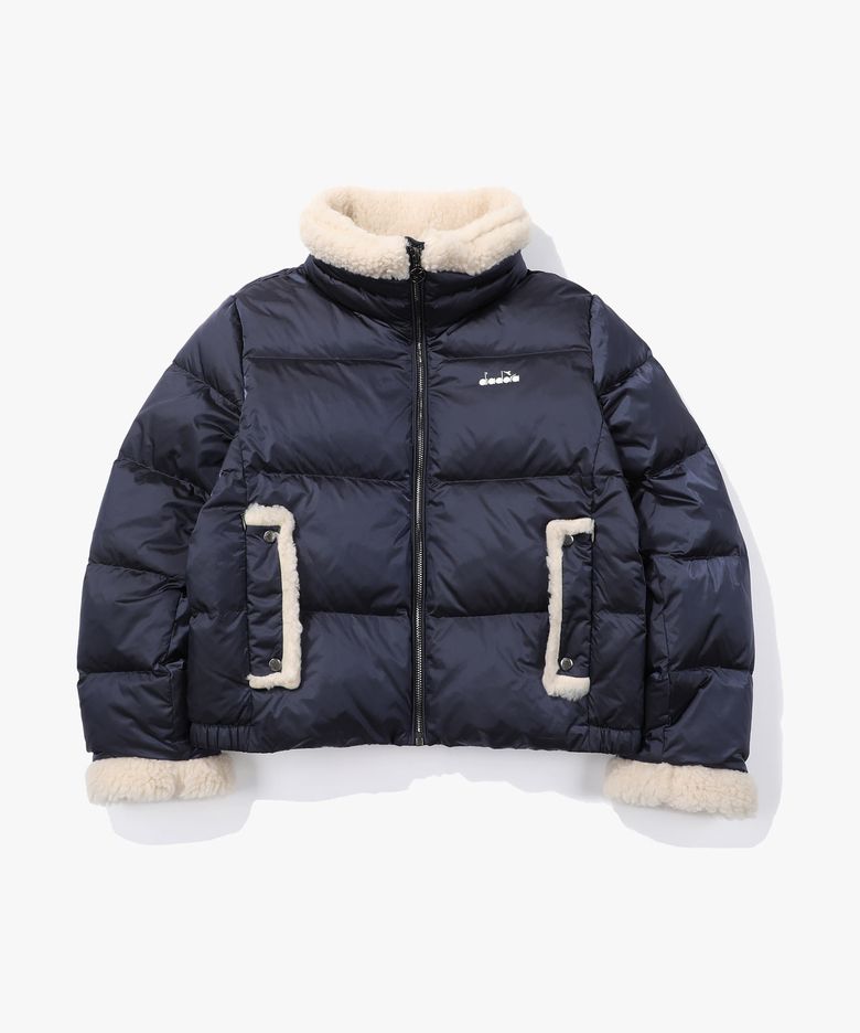 트렌토 하이브리드 덕다운 자켓 우먼 NAVY