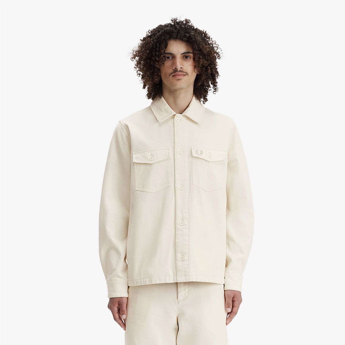프레드페리(FRED PERRY) [Sharp] 베드포드 코드 오버셔츠 - 에크루 AFPM2417752-560