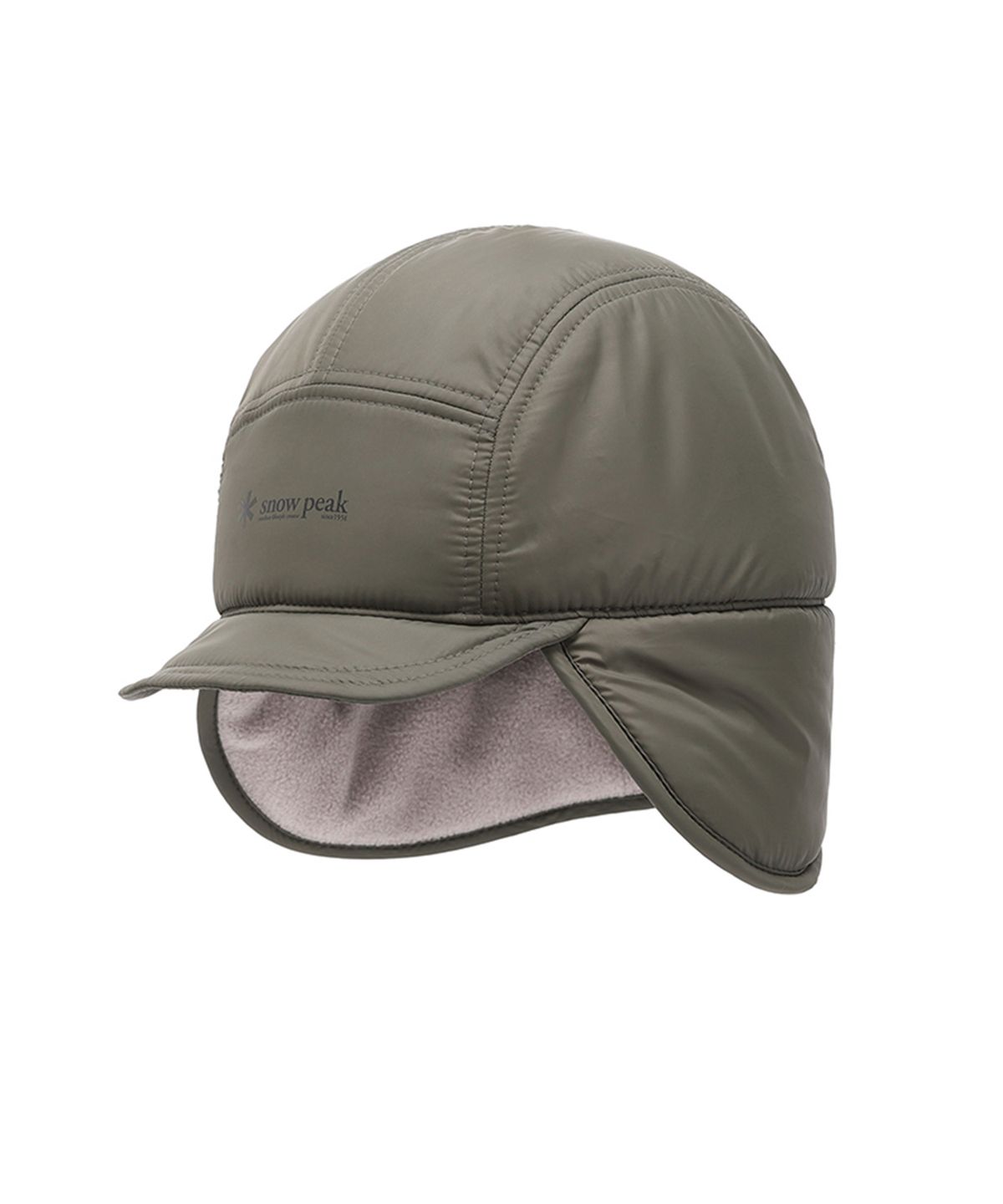 스노우피크 어패럴(SNOWPEAK APPAREL) 패딩 숏 이어플랩 캡 (S24WUFCP78) Khaki
