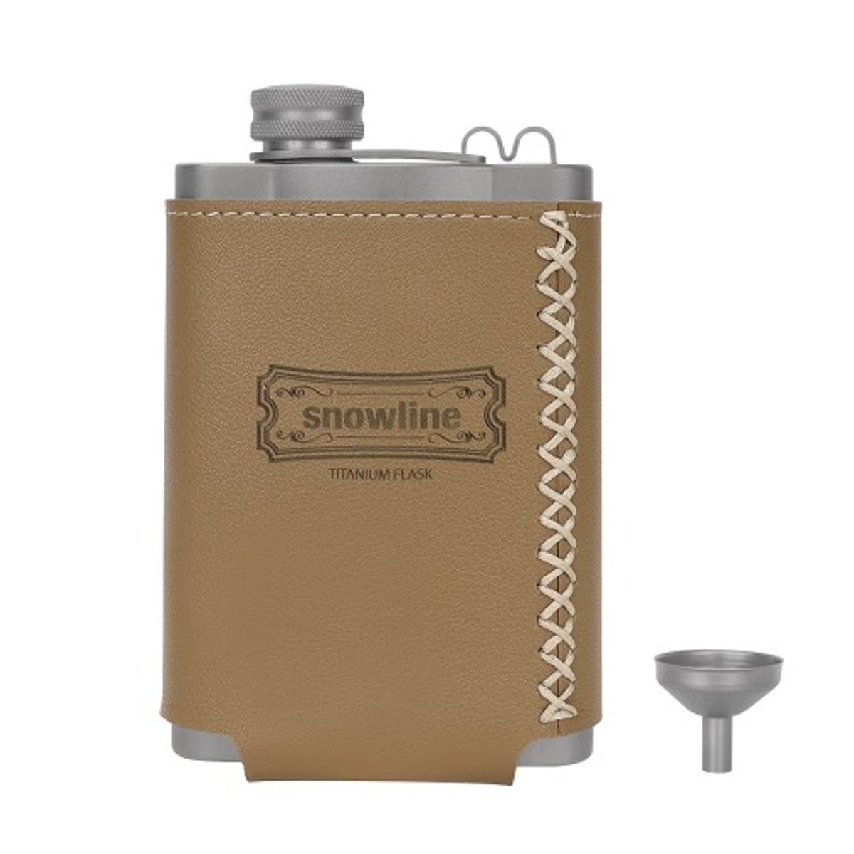스노우라인(SNOWLINE) 티타늄힙플라스크