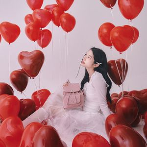 투포식스 Quilted chain backpack PK