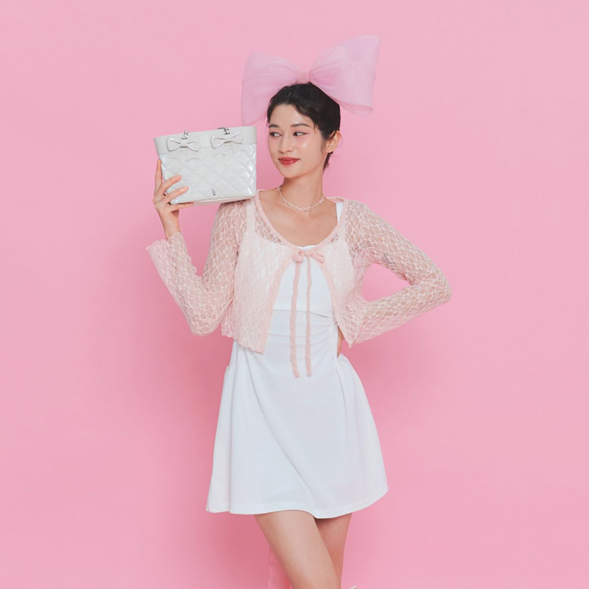 메종246(MAISON246) 투포식스 Quilted mini tote bag CR
