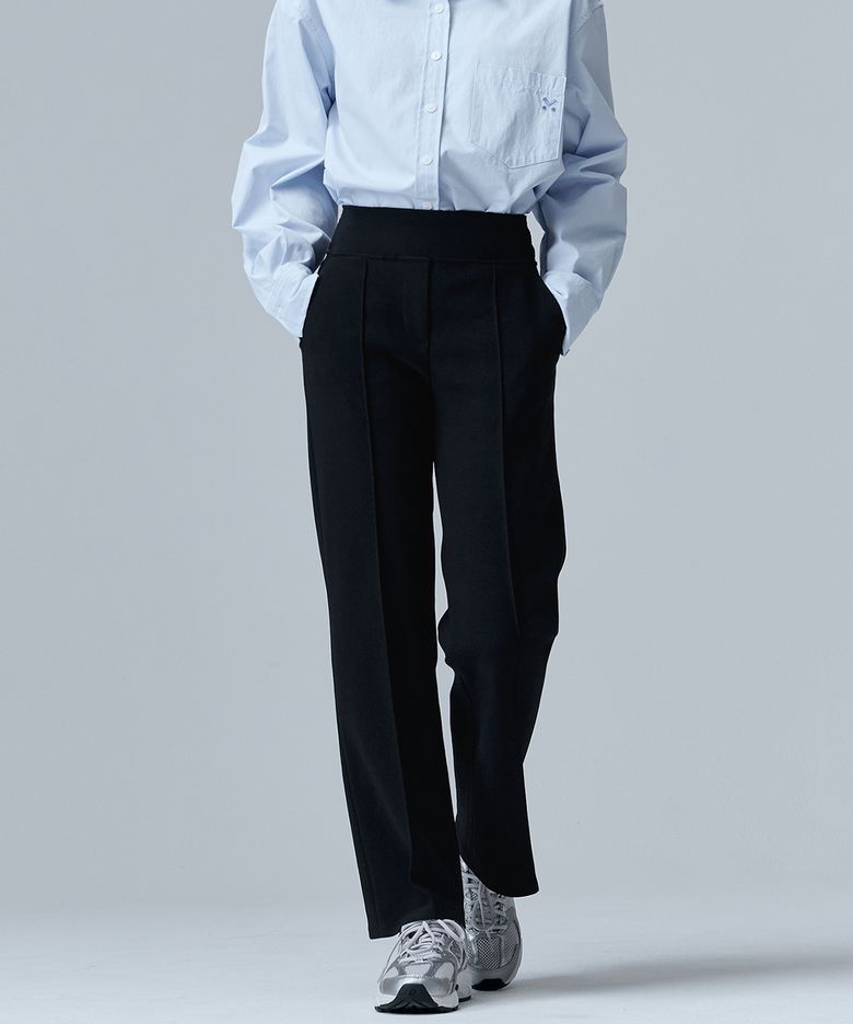 2139 밴딩 스트레치 팬츠 (블랙)