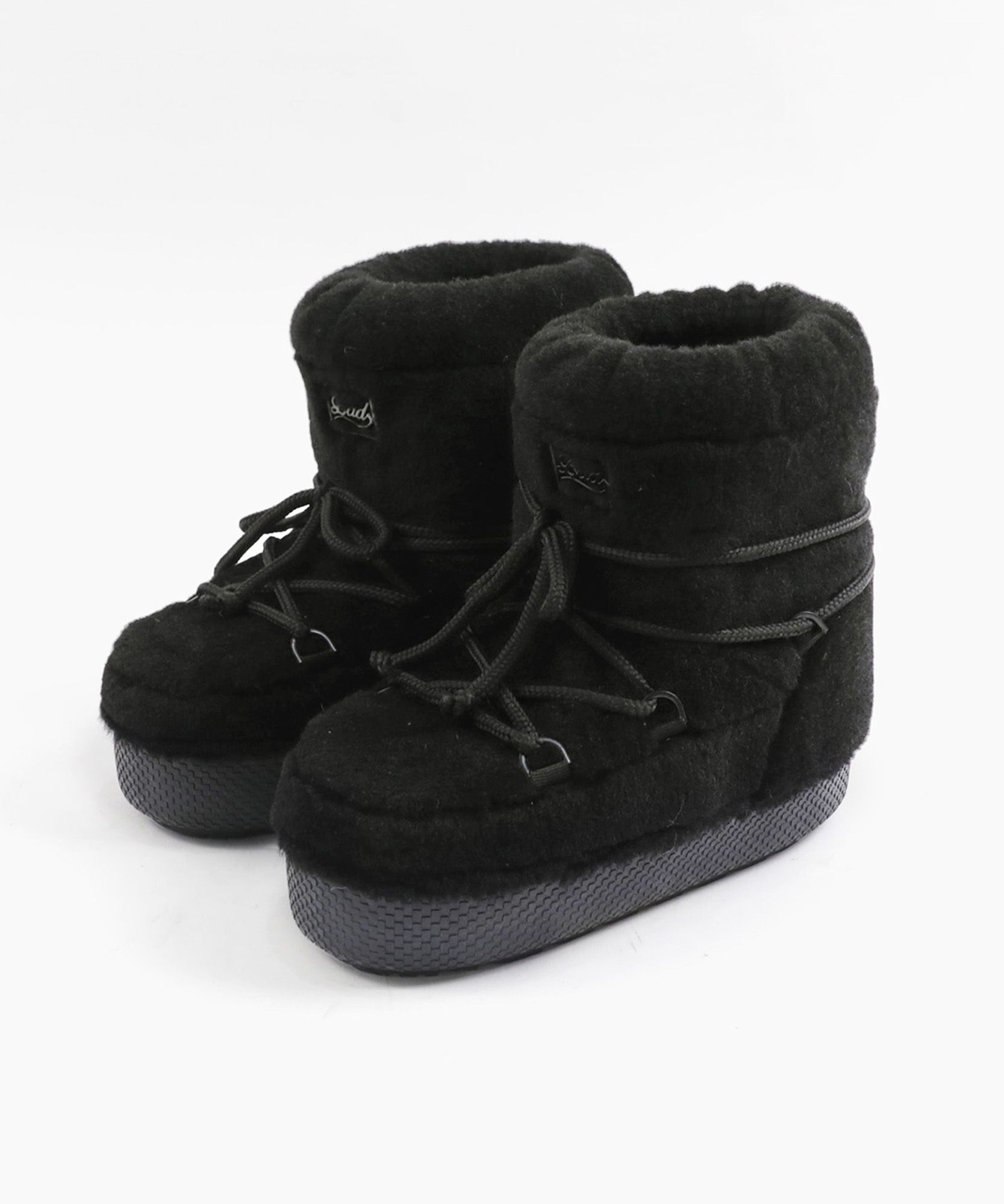 韓国★Badblood Eskimo Boots Short Platform MUSINSA | BADBLOOD Eskimo Boots Short Platform - Black