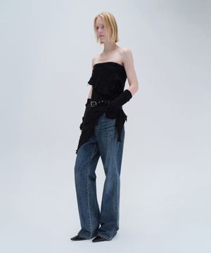 APPLIQUE HAND WARMER (black)