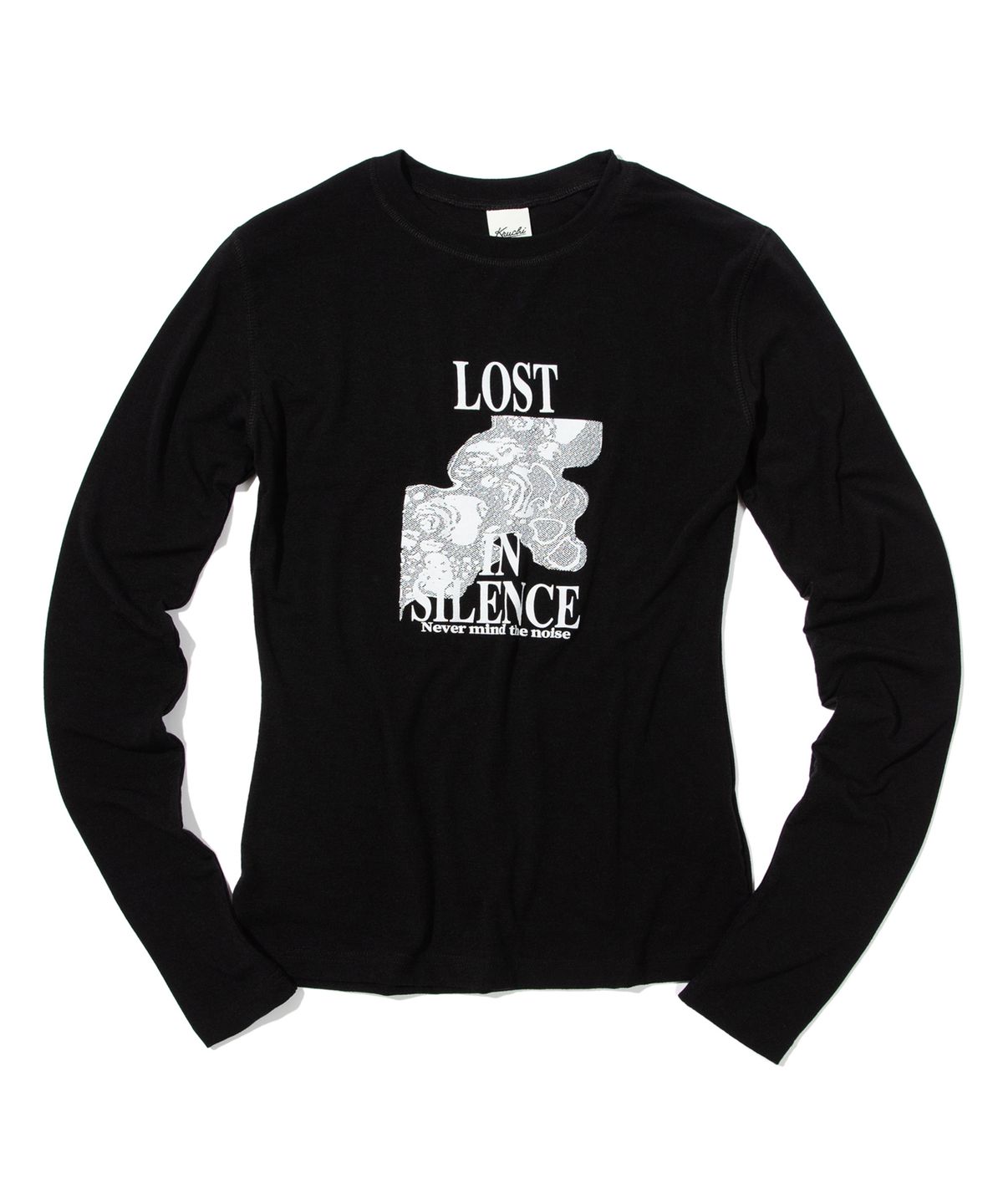 크루치(KRUCHI) Lost in Silence long-sleeved (BLACK) WOMENS
