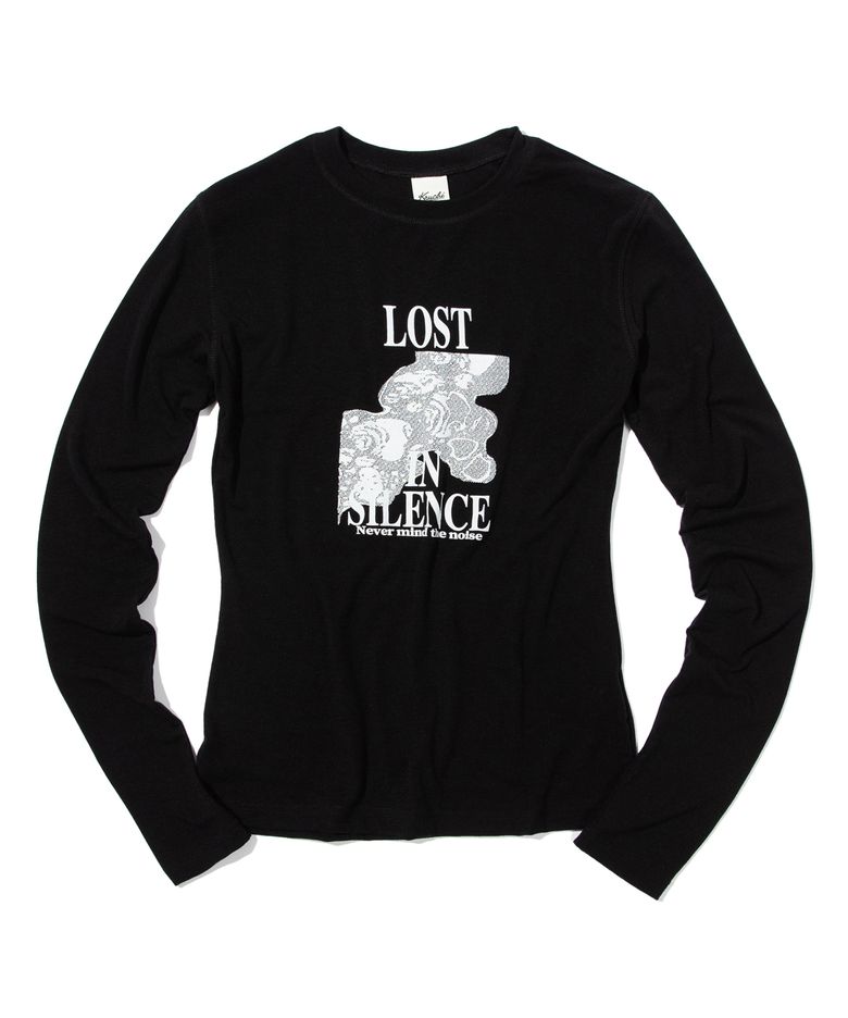 Lost in Silence long-sleeved (BLACK) WOMENS
