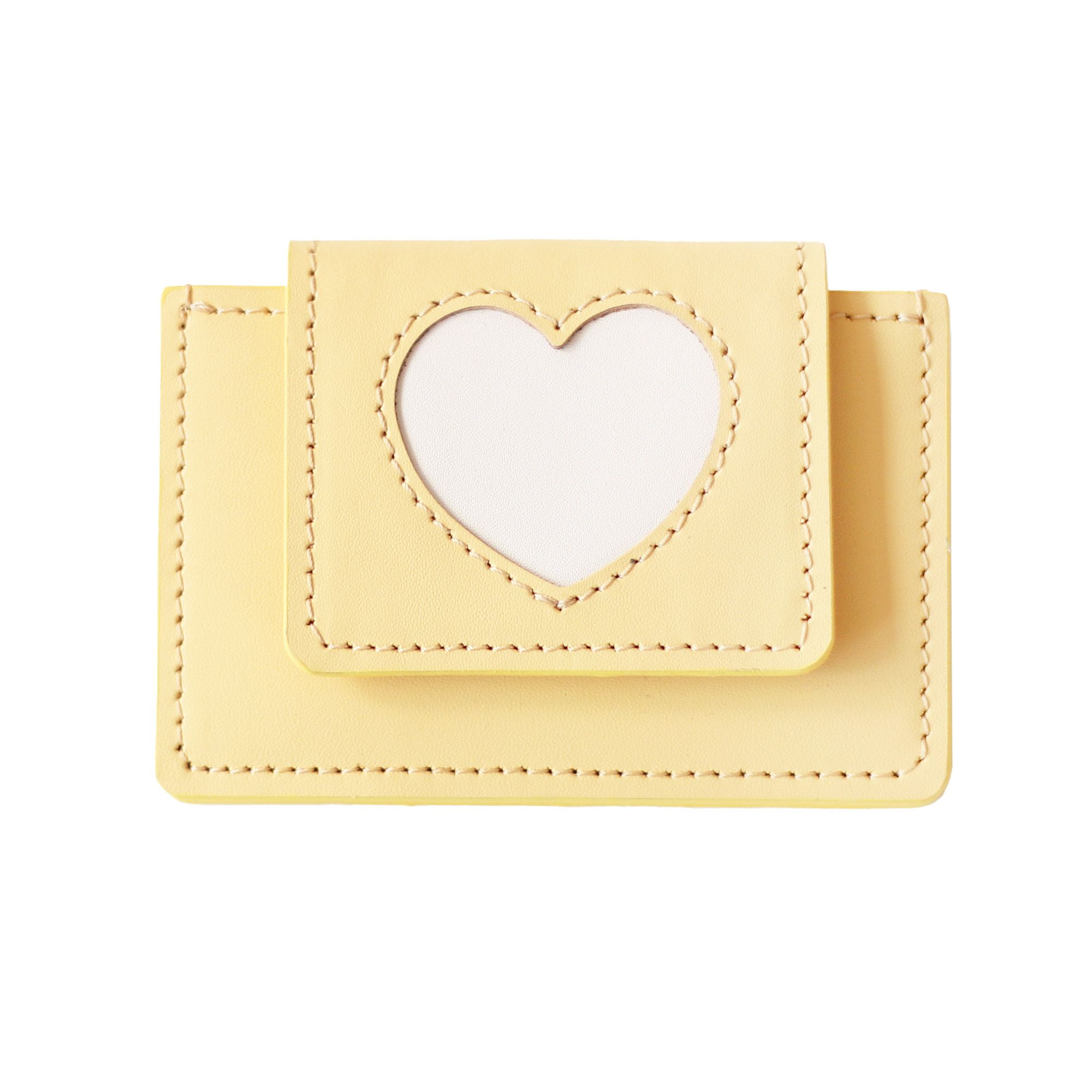 ★keike★ Shape of Wallet White Yellow MUSINSA | KEIKE Shape of Wallet - White Yellow